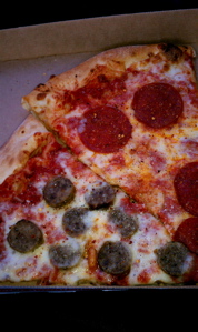 "It's like a slice of New York City!" A big slice.