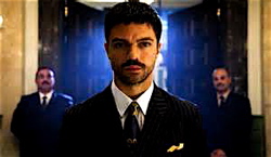 Cooper in his role as Latif playing Uday Heussein.