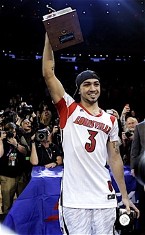 Louisville's senior guard Peyton Siva.