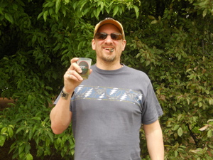 The Llama prepping for Derby at the Governor's Downtown Derby Celebration in Frankfort, Ky.