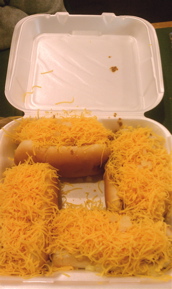 Cheese Coneys.