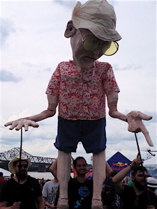 Of course Hunter S. Thompson was at Forecastle.