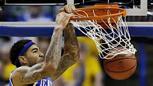 Willie Cauley-Stein puts two down with emphasis.