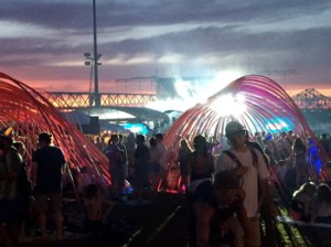 On Sunday, Widespread Panic jammed the night away as the final performer of Forecastle 2015.