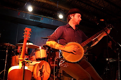 William Elliott Whitmore performing at the Picador in Iowa City. | Photo by Julie Staub